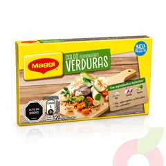 Caldo Verduras Maggi 120Gr 12 Unidades