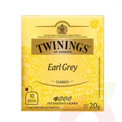 Té Earl Grey Twinings 10 Unidades 20Gr                     