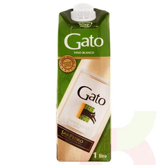 Vino Tetrapack Blanco Gato 1Lt