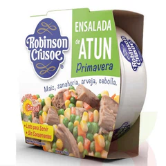 Ensalada de Atún Primavera Robinson Crusoe 160Gr