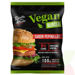 Vegan Burger Pepinillos Receta del Abuelo 100Gr