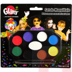 Set Maquillaje 7 Colores Glam