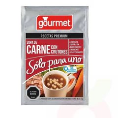 Sopa de Carne Solo Para Uno Gourmet 15Gr