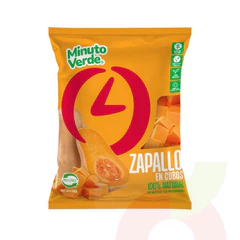 Zapallo en Cubos Minuto Verde 500Gr