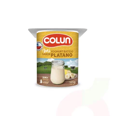 Yogurt Plátano Colun 125Gr