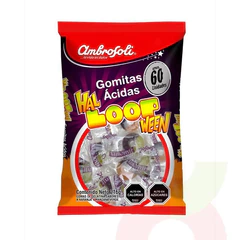 Gomitas Ácidas Aros Halloween Loop 216Gr