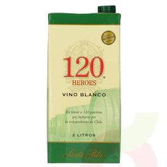 Vino Tetrapack Blanco Héroes 120 2Lt 