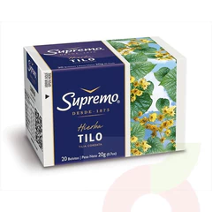 Hierba Tilo Supremo 20 Unidades 20Gr 