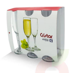 Display 6 Copas Champaña Versalles
