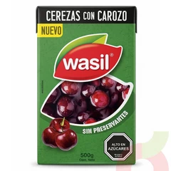 Cerezas con Carozo Wasil 500Gr