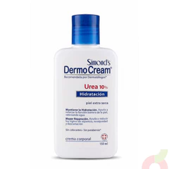 Crema Corporal Hidratación Urea 10% Simonds 150Ml