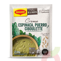 Crema de Espinaca, Puerro y Ciboulette Maggi 44Gr