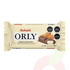 Chocolate Almendra Orly Ambrosoli 95Gr