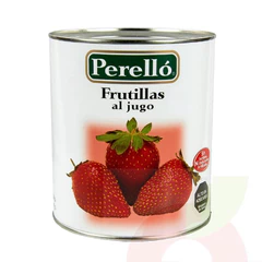 Frutillas al Jugo Perelló 580Gr