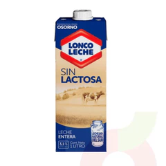 Leche Natural Sin Lactosa Loncoleche 1Lt