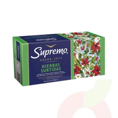 Hierbas Surtidas Supremo 100 Unidades 120Gr 