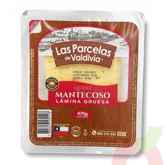 Queso Mantecoso Lámina Gruesa Las Parcelas 470Gr