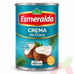 Crema de Coco Esmeralda 400Ml