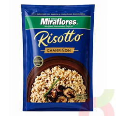 Arroz Preparado Risotto Champiñon Miraflores 180Gr