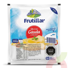 Queso Gauda Laminado Frutillar 250Gr 