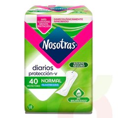 Protectores Diarios Nosotras 40Unid 