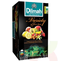 Té Negro Surtido Dilmah 20 Unidades 40Gr
