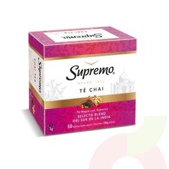 Té Chai Supremo 50 Unidades 