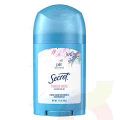 Desodorante Barra Powder Fresh 24H pH Balanced Secret 48Gr