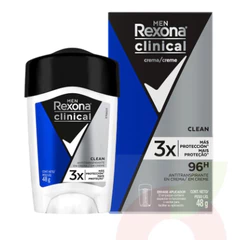 Antitranspirante Barra Men Clean Rexona Clinical 48Gr