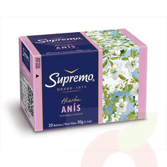 Hierba Anís Supremo 20 Unidades 30Gr 