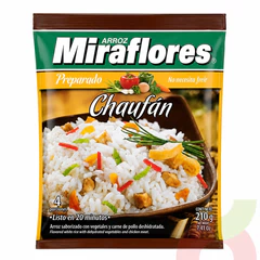 Arroz Preparado Chaufán Miraflores 210Gr