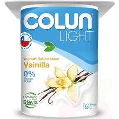 Yoghurt Light Vainilla Colun 125Gr
