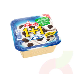 Yoghurt 1+1 Mini Cookies Soprole 140Gr
