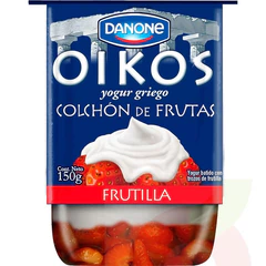 Yoghurt Griego Con Trozos Frutilla Danone 150Gr