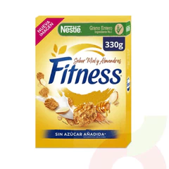 Cereal Fitness Miel y Almendras Nestlé 330Gr