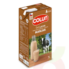 Leche Semidescremada Manjar Colun 1Lt 