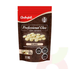 Chocolate de Cobertura Blanco Botones 1Kg