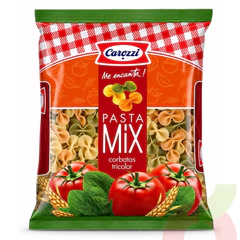 Corbatas Mix Tricolor Carozzi 400Gr