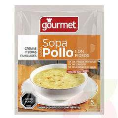 Sopa Pollo con Fideos Gourmet 70gr