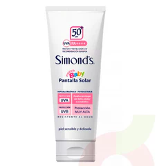Pantalla Solar 200Gr F50 Baby Simonds 