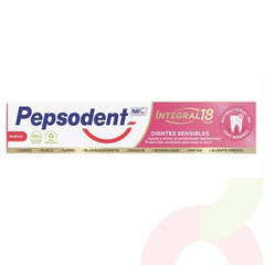 Pasta Dental Integral 18 Dientes Sensibles Pepsodent 75Ml