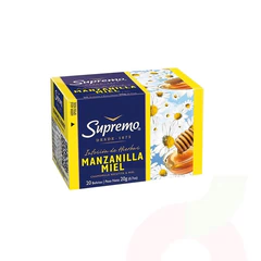 Hierba Manzanilla Miel Supremo 20 Unidades 20Gr