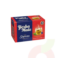 Té Yerba Mate Supremo 20 Bolsas  40Gr 