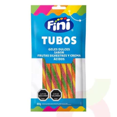 Regaliz Sabor Frutas Silvestres Ácido Fini 80Gr
