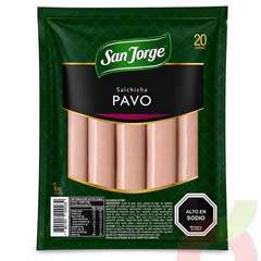 Salchichas Pavo San Jorge 1Kg 