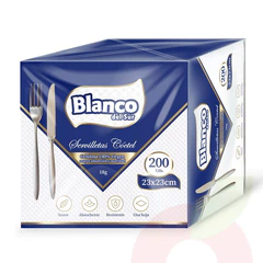 Servilleta Cóctel Blanco Del Sur 200 Unidades 