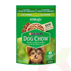 Sachet Carne Cachorros Todos los Tamaños Dog Chow Purina 100Gr