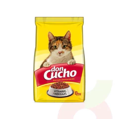 Alimento Gato Vitaminas y Minerales Don Cucho 8Kg