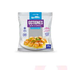 Congelados Ostión sin coral Sea Garden 200Gr 