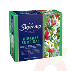 Hierbas Surtidas Supremo 50 Unidades 60Gr 